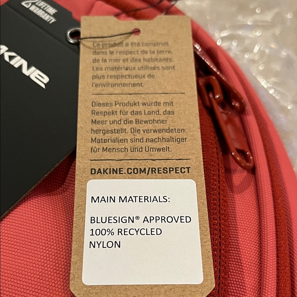 Dakine Cosmo 6.5L Backpack in Mineral Red/NWT - Picture 7 of 12